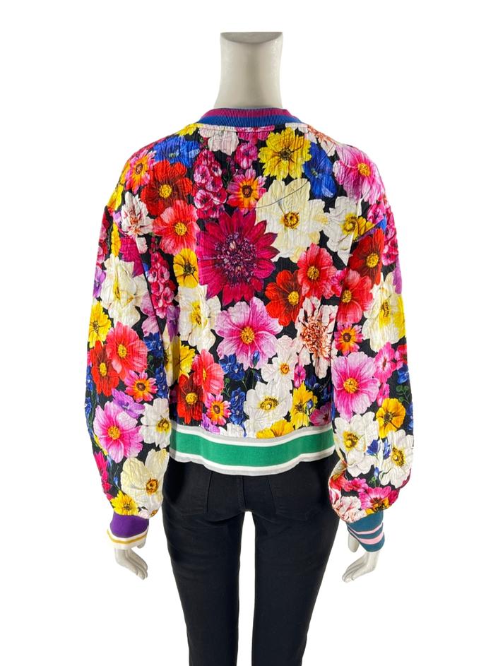 Moletom Dolce & Gabbana Tecido Florido - ACDU25 Original | Etiqueta Única