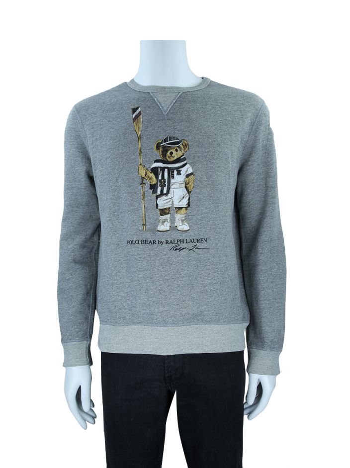Moletom Polo Ralph Lauren Polo Bear Cinza - GUY34 Original