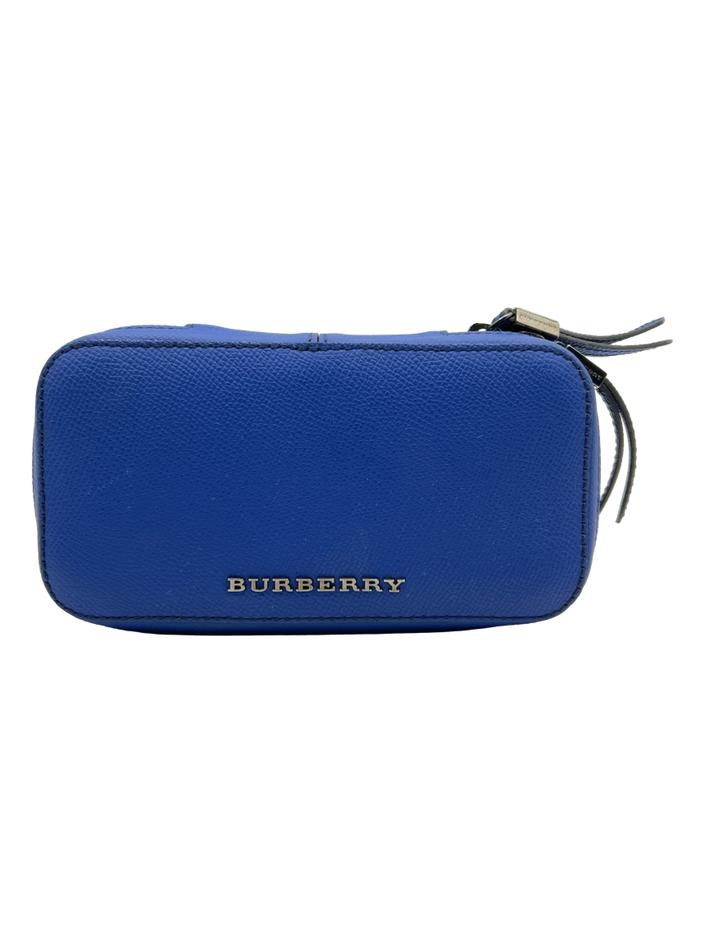 小物 Burberrys etaka Necessaire Burberry Couro Azul - CORK5 Original | Etiqueta Única