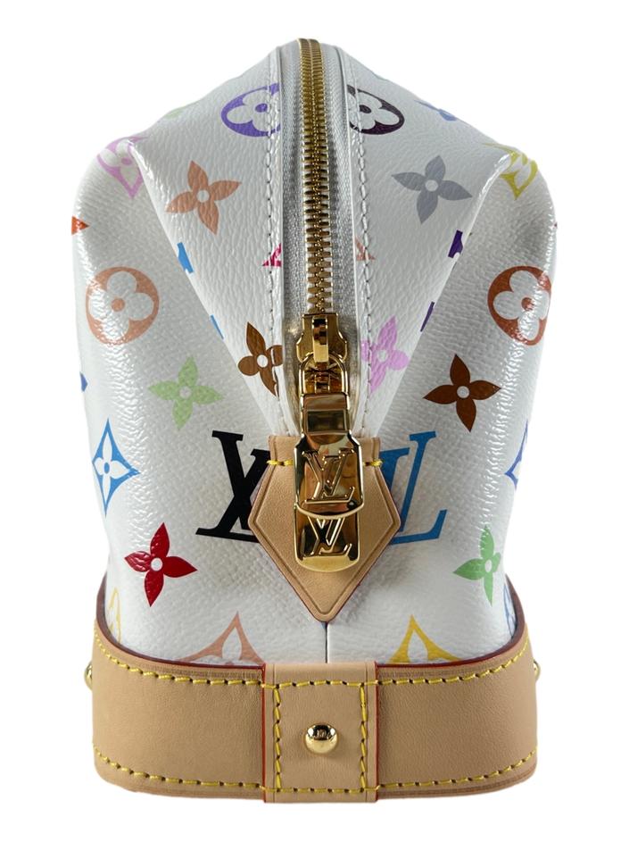 Louis Vuitton ホワイト モノグラム ポーチ　ノベルティー品 Necessaire Louis Vuitton x TM Cosmetic Pouch Monogram Branca