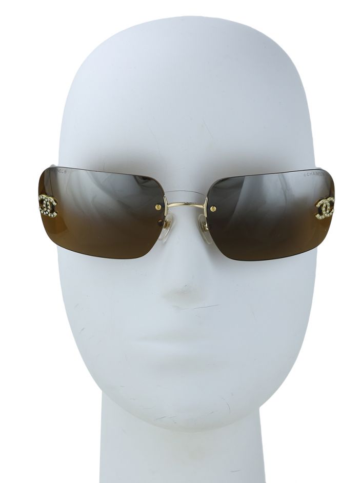 CHANEL サングラス_ 4017-D ブラウン Óculos Chanel Marrom 4017-D - KYO5 Original | Etiqueta Única