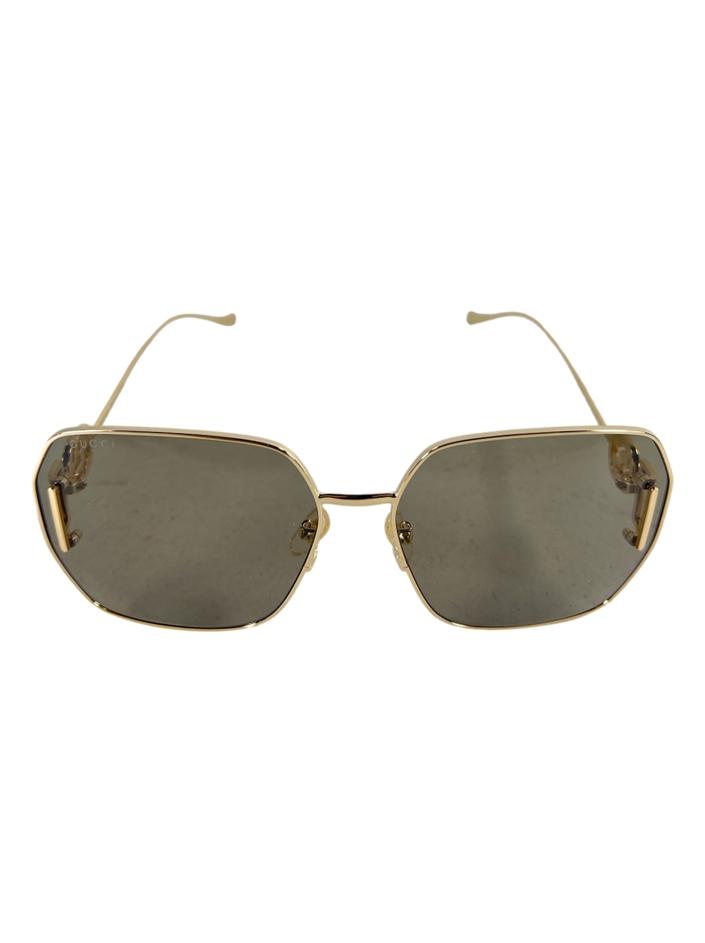 Óculos de Sol Gucci GG1207SA Dourado - BZRC161 Original | Etiqueta