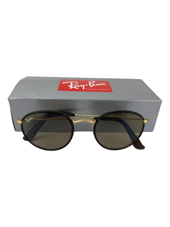 Rb3475 Óculos de Sol Ray-Ban RB3475-Q Round Craft Marrom - BA291 Original ...