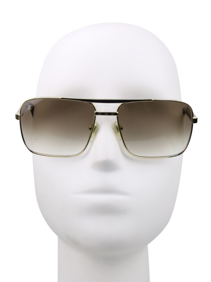 Óculos Louis Vuitton Attitude Sunglasses Gold Z0259U Original - BYL8