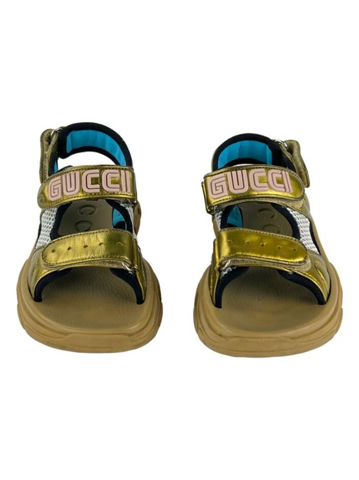 Papete Gucci Aguru Trek Dourada - BHLE14 Original | Etiqueta Única