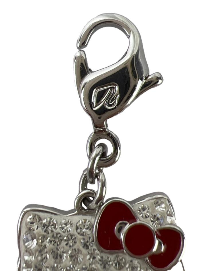 Pingente Swarovski Hello Kitty Prateado - KBT381 Original