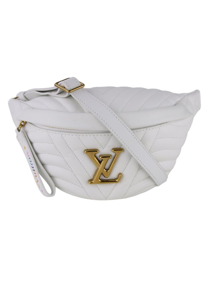 SALE LOUIS VUITTONウエストバック Pochete Louis Vuitton Bumbag New Wave Snow - ILD5 Original