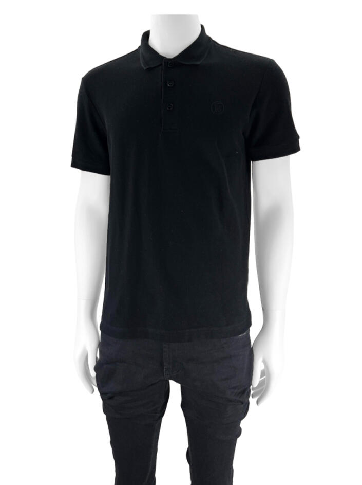 Polo Burberry Tecido Preto - CAHJ4 Original | Etiqueta Única