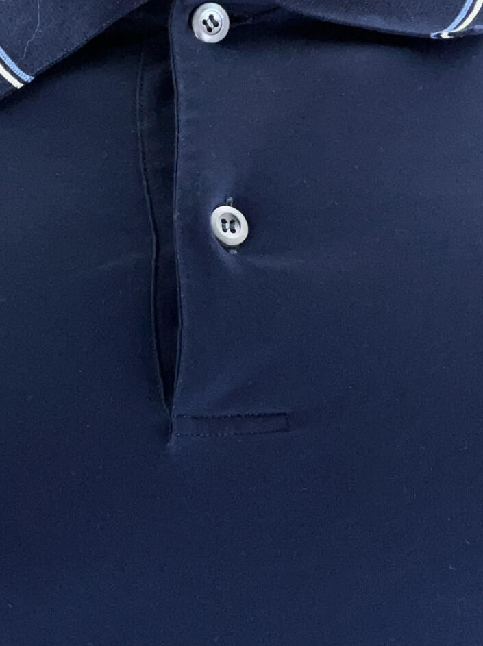 Polo Prada Malha Azul - DZB1087 Original | Etiqueta Única