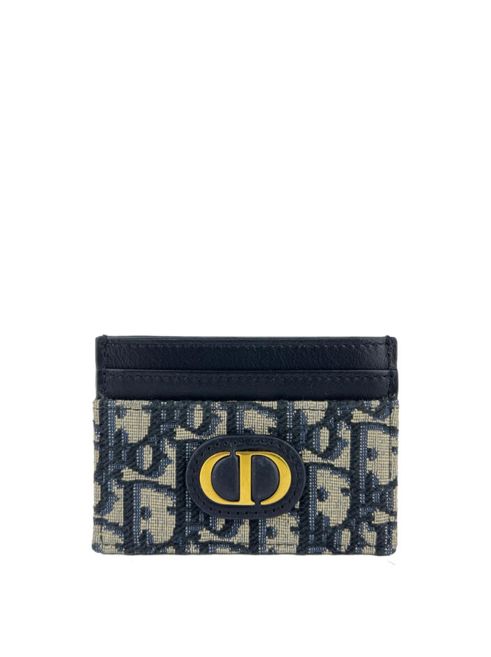 Porta Cartões Christian Dior 30 Montaigne Freesia Azul - CIUU219