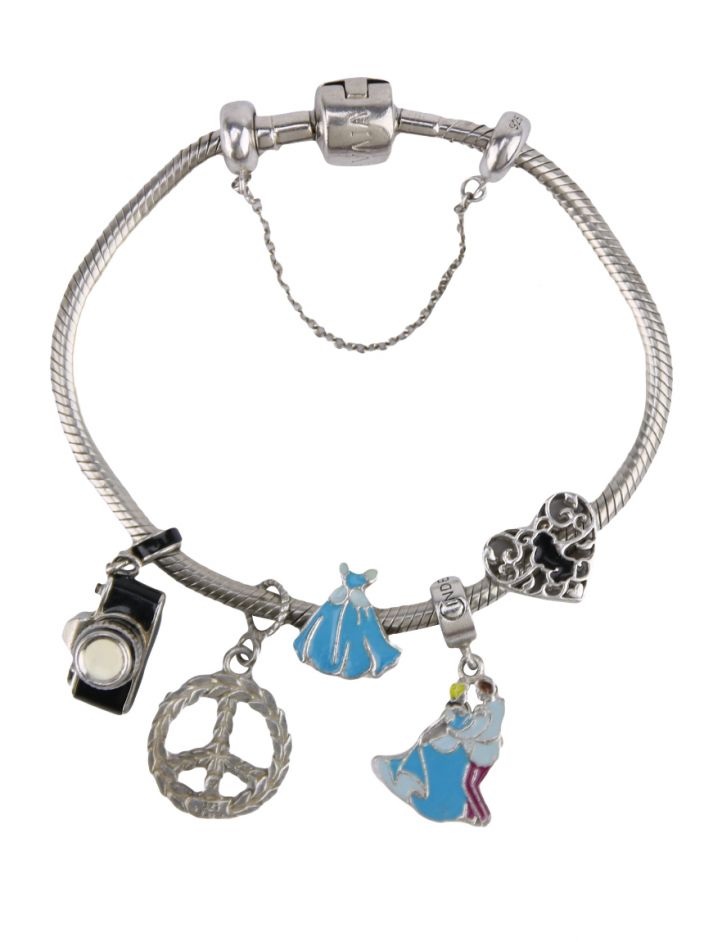 Pulseira Vivara Life Pingentes Cinderela - DQT2 Original | Etiqueta Única