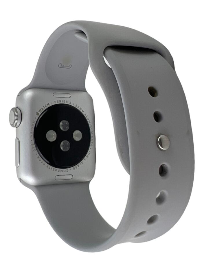 Apple watch seri3 38ミニ Apple Watch Series 3 (GPS) - Caixa de alumínio prata de 38 mm