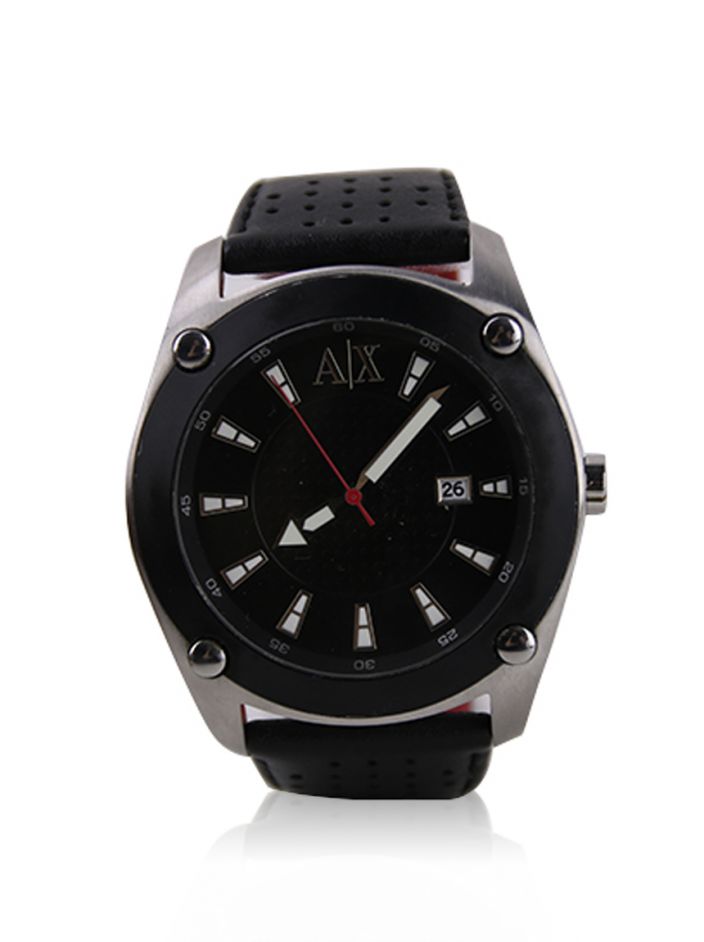 Relógio Armani Exchange AX1051 Preto Masculino Original - GDR12 | Etiqueta  Única