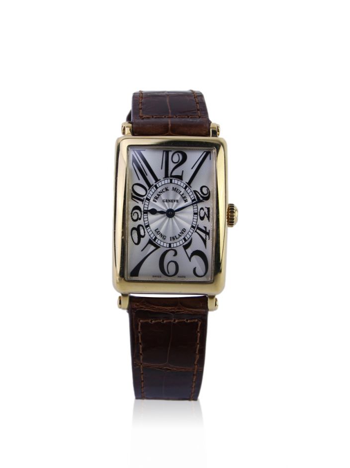 Rel gio Franck Muller Long Island Ouro Original PN255 Etiqueta