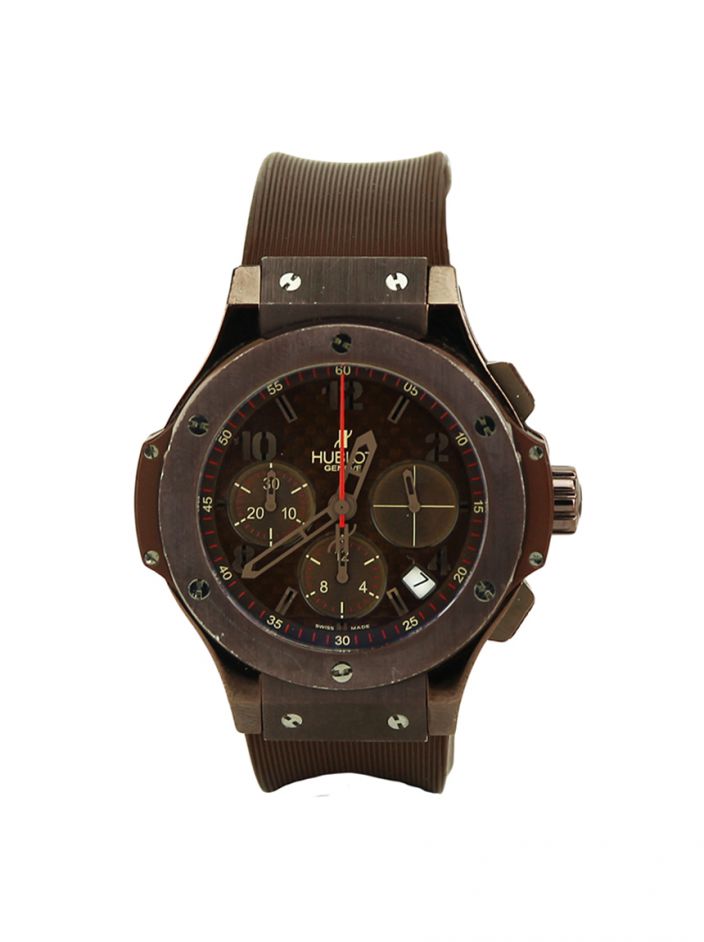hellolupo【 24aw brown D 】 Relógio Hublot Big Bang Cappuccino Chocolate 41mm - AHV17 Original