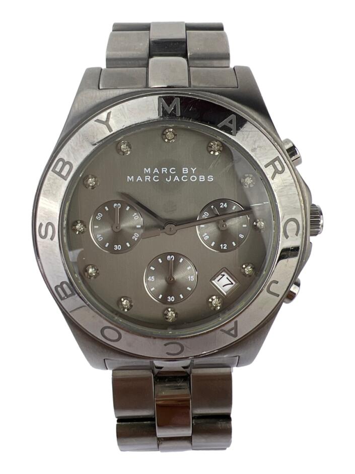 Relógio Marc By Marc Jacobs Blade Chronograph Gunmetal MBM3103