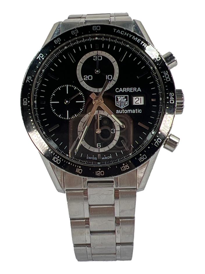 Relógio Tag Heuer Automático Carrera Calibre 16 41MM Prateado