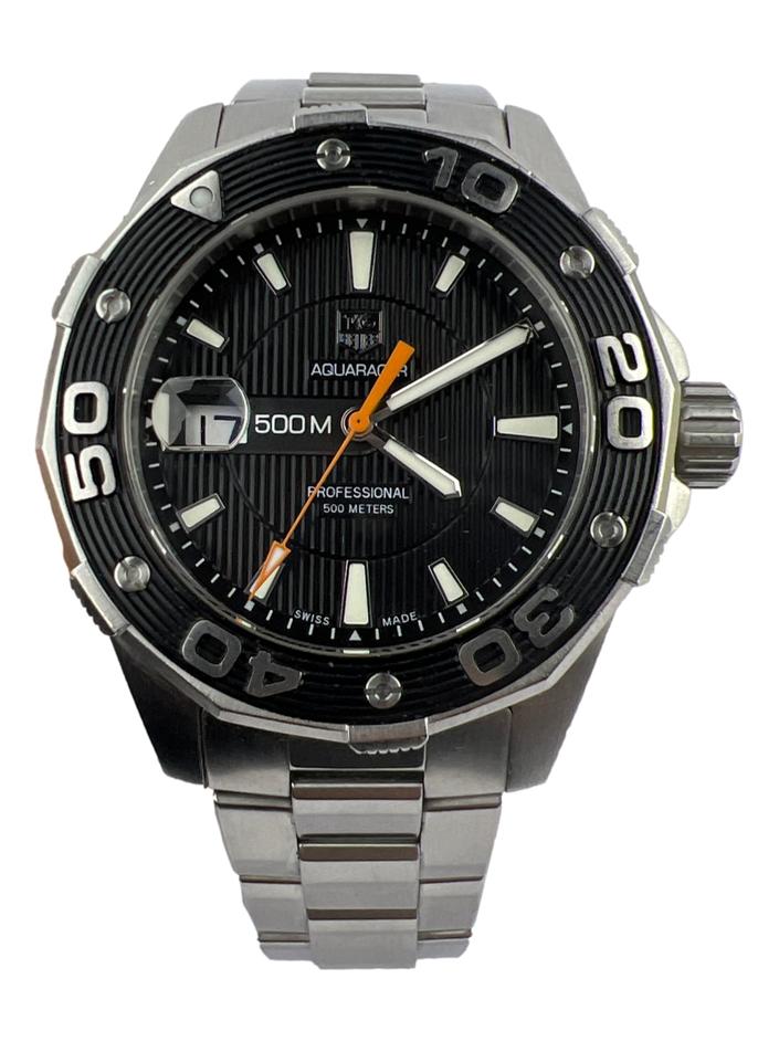 話題の人気 Relógio Tag Heuer Quartzo Aquaracer 500M 43MM Prateado 時計