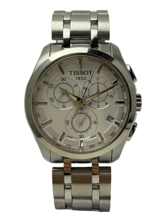 Rel gio Tissot Couturier Prateado Original CBFU1 Etiqueta nica