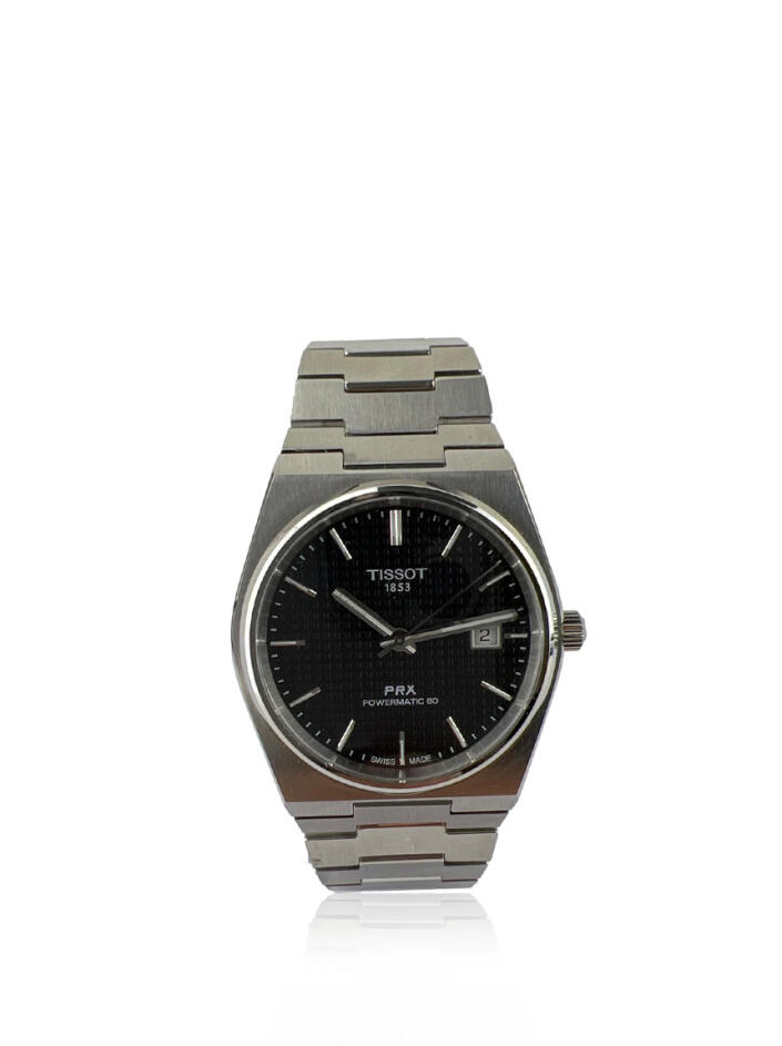 Rel gio Tissot PRX Powermatic 80 Prateado