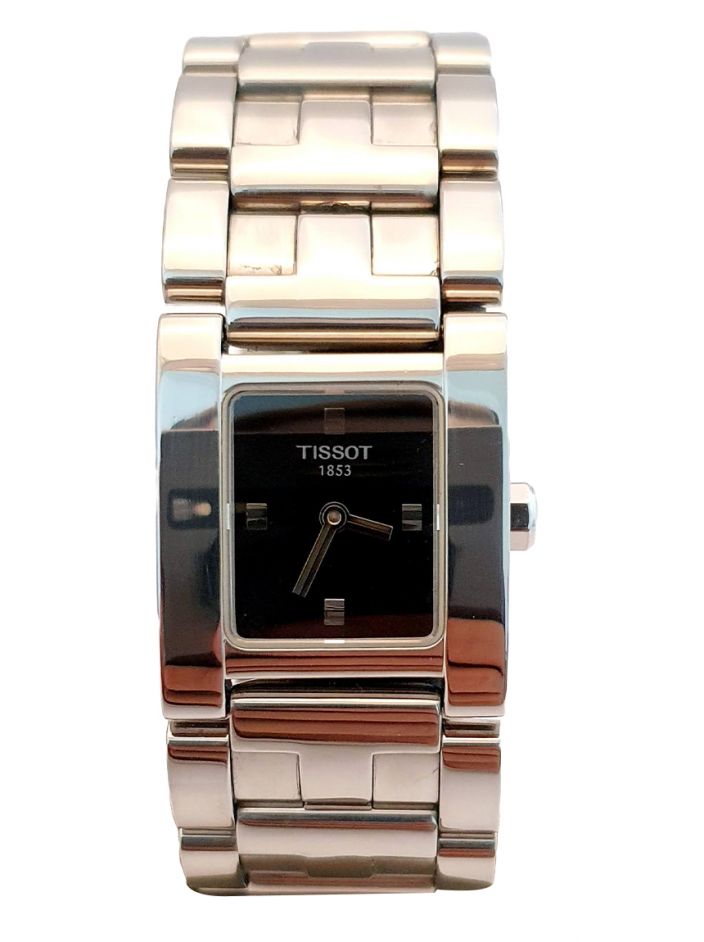 Rel gio Tissot LC840 Prateado Original REL43 Etiqueta nica