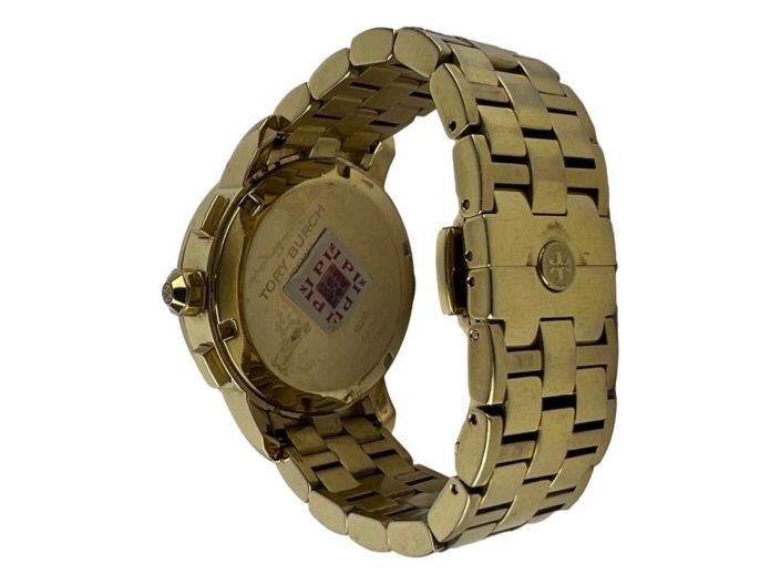 Relógio Tory Burch TRB1013 Dourado Original - AQU32 | Etiqueta Única