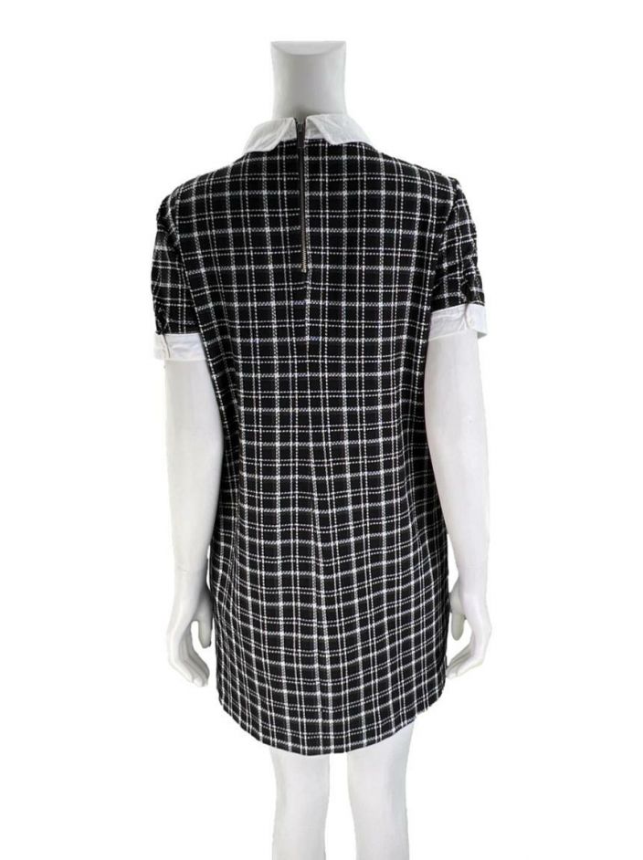 Vestido xadrez preto/branco - bonprix.de