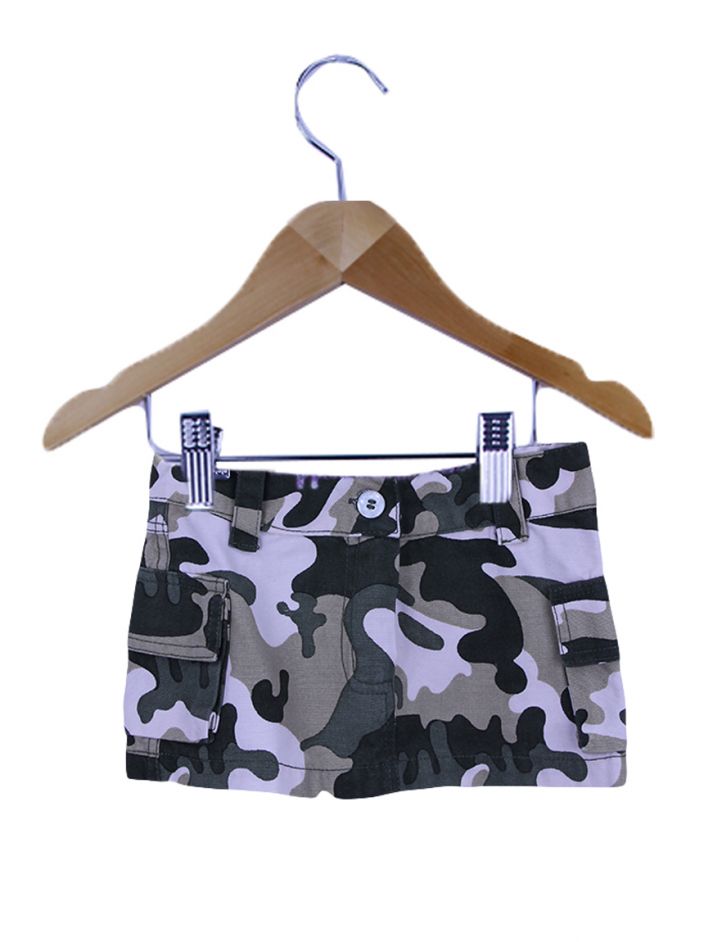 Saia sale camuflada infantil