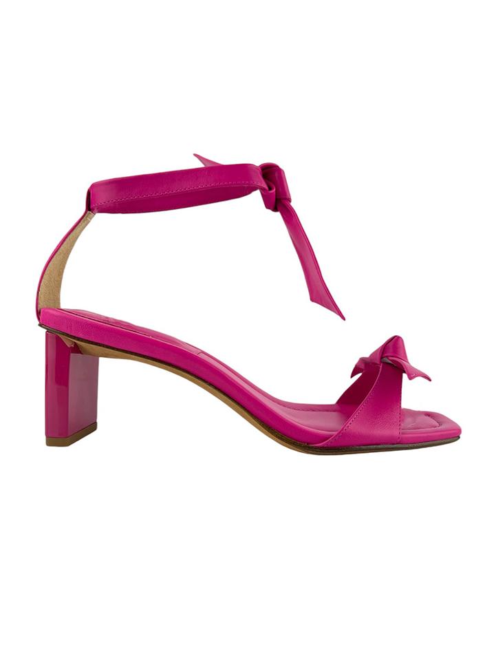 Sandalia Alexandre Birman Clarita Pillar 50 Fluo Pink Original Etiqueta Unica