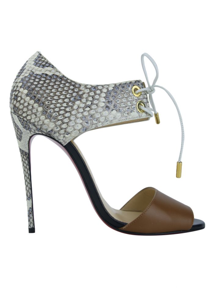 Sandália Christian Louboutin Mayerling Marrom