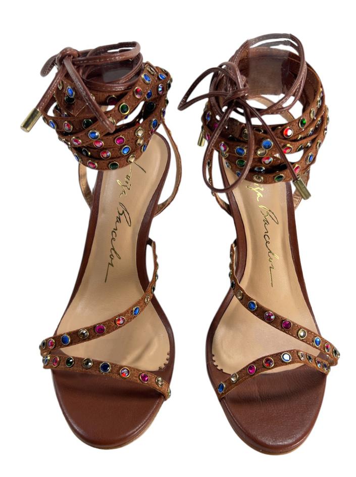 Sandália Luiza Barcelos Tiras Multicolor - CVPN52 Original