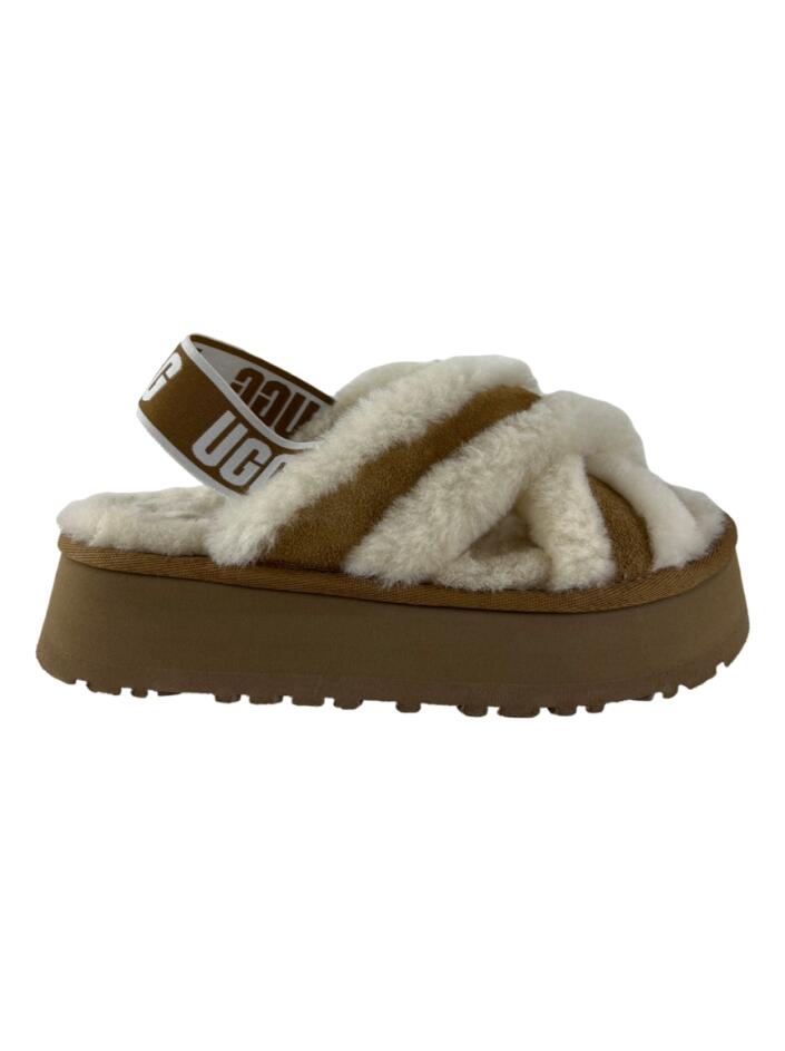 UGG DISCO CROSS SLIDE サンダル　チェスナット　24cm UGG DISCO CROSS SLIDE サンダル チェスナット 24cm Disco Cross Slide