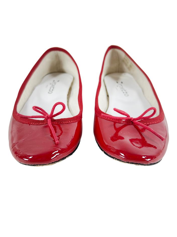 Sapatilha Repetto Cendrillon Vermelha - ADLL4 Original | Etiqueta