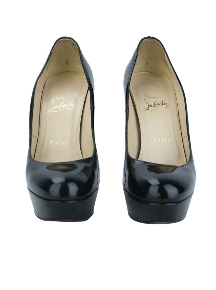 Sapato Christian Louboutin Bianca Preto - FBR4 Original | Etiqueta