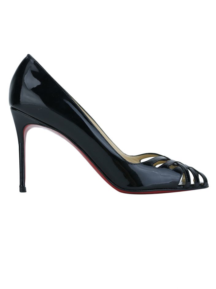 Sapato Christian Louboutin Croizizi Verniz Preto - FIQ33 Original