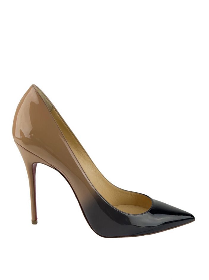 Sapato Christian Louboutin Decollete 554 100 Verniz Degrade Original - |  Etiqueta Única