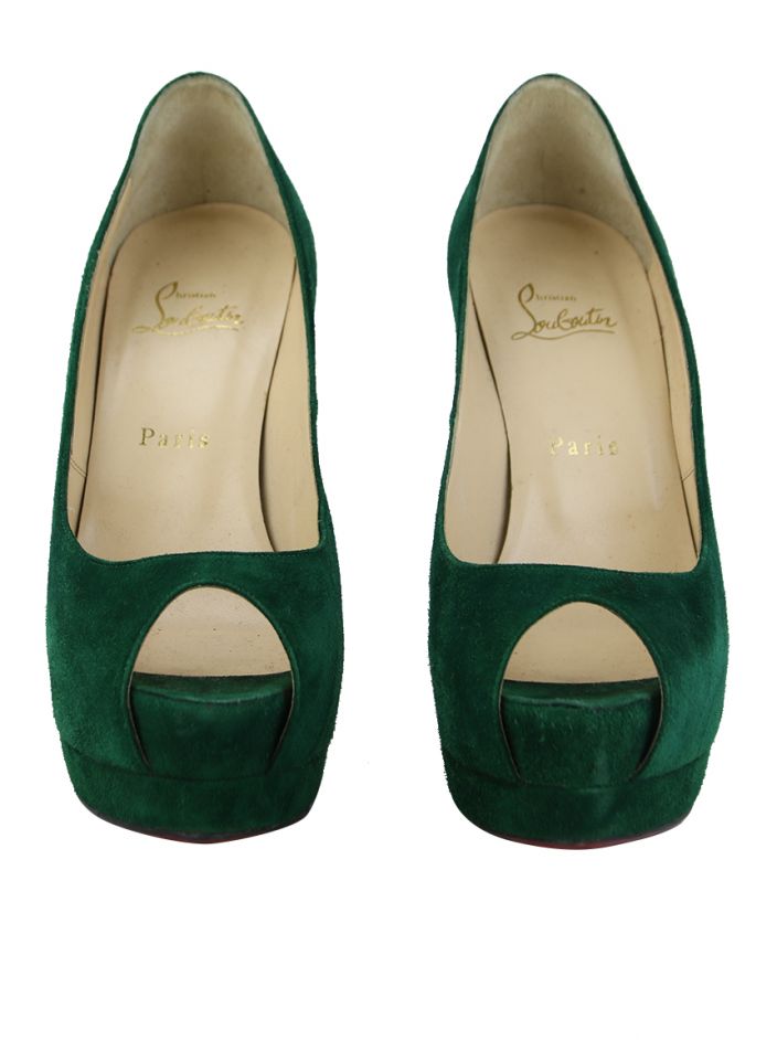 Louboutin verde hot sale