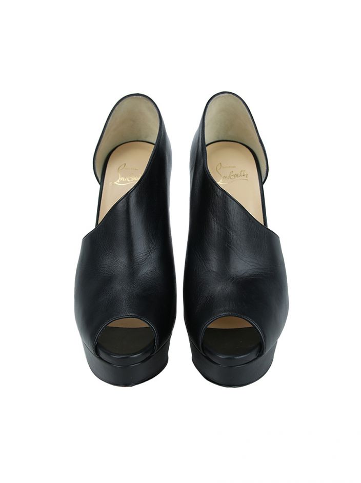 Sapato Christian Louboutin Recorte Preto - BSY1 Original