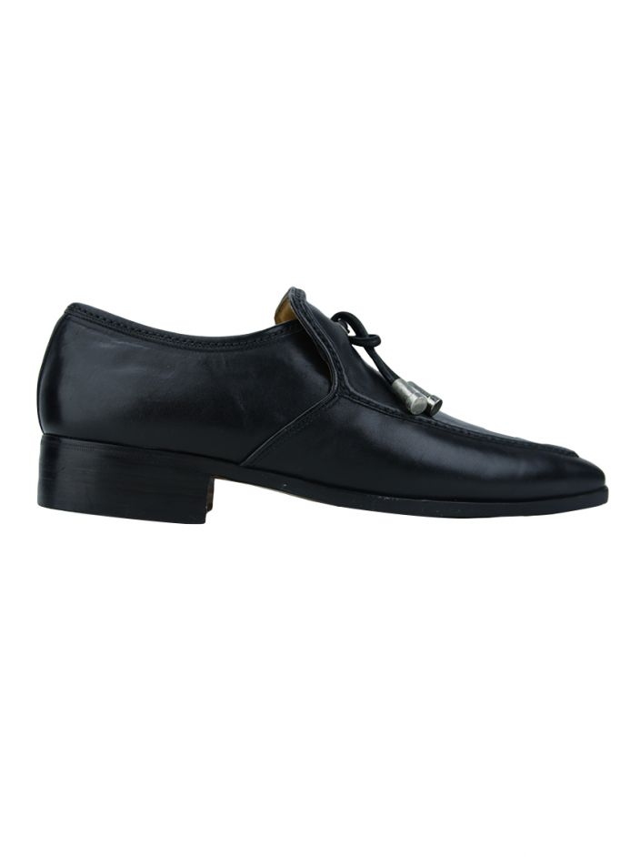 Sapato Sergio Rossi Couro Preto Masculino - SZ9321 Original