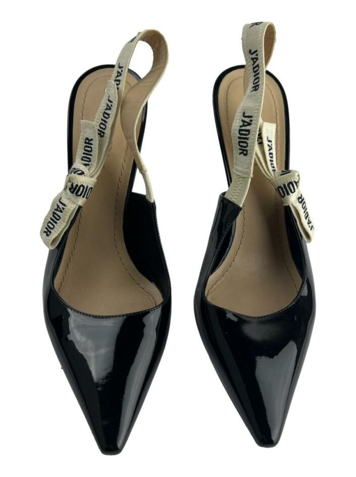 I*様 03SS Christian Dior Boutique J'ADRE Scarpin J'Adior Algodão bordado Dior Oblique azul e renda branca