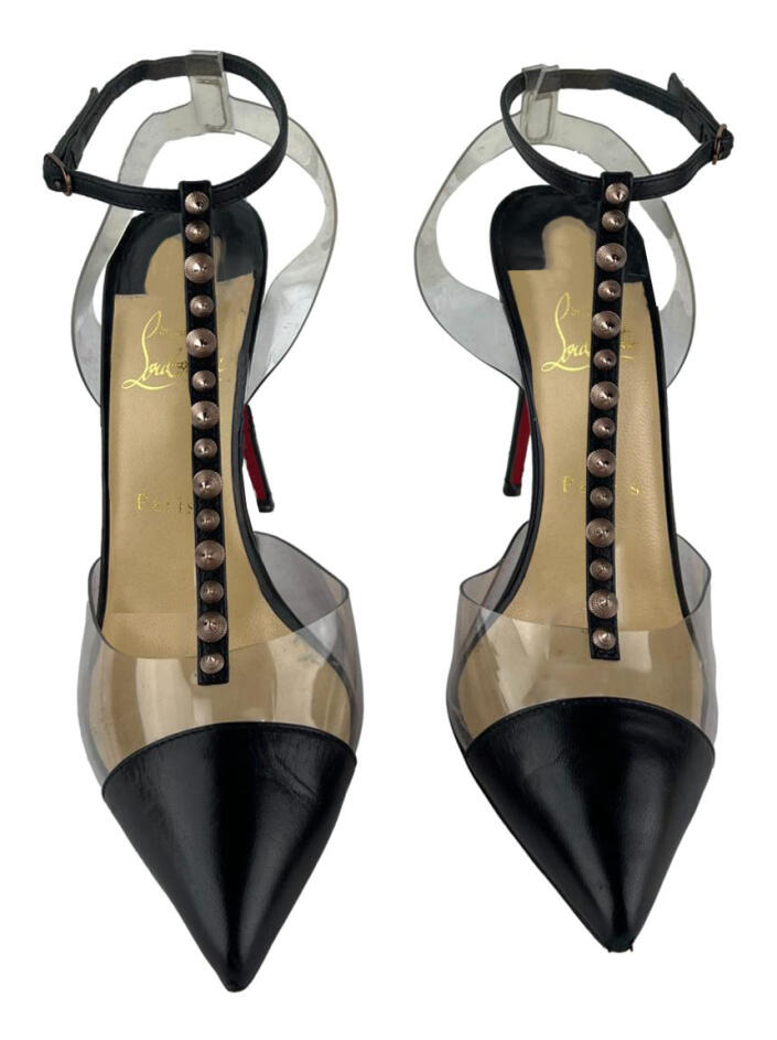 Scarpin Christian Louboutin Nosy Spikes Preto - CBXA19 Original