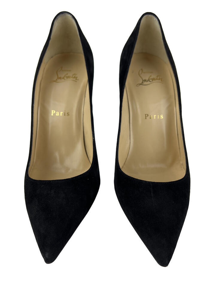 Scarpin Christian Louboutin Pigalle 110 Preto - BZOU13 Original
