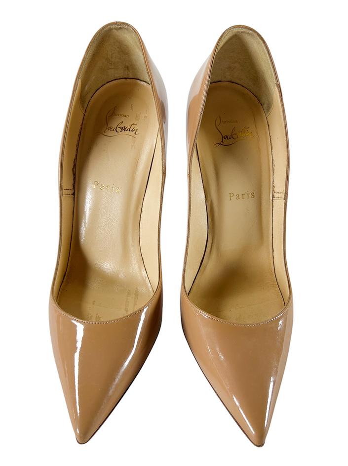 Christian Louboutin Kate 36 ベージュ Scarpin Christian Louboutin So Kate Bege - DJH6 Original