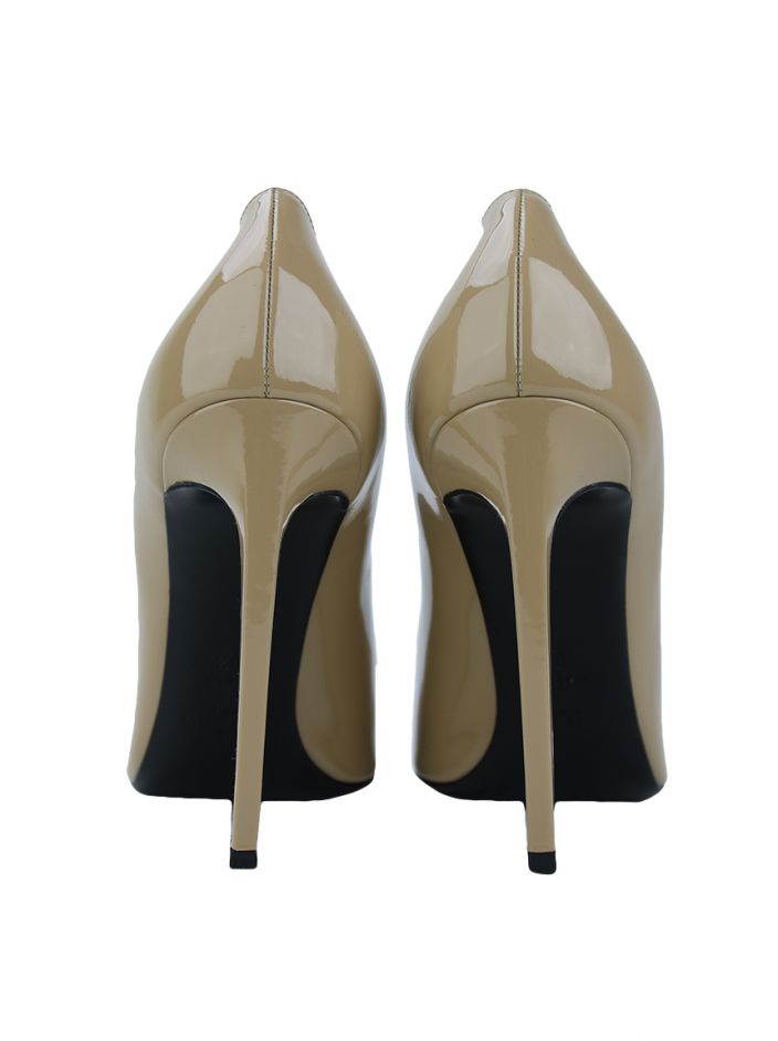 YSL Saint Laurent Clara 105 factory Pump Nude and Gold