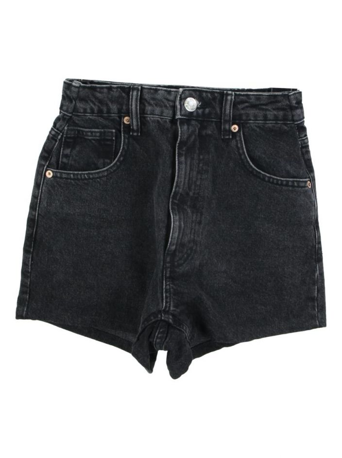 Shorts Zara Jeans Preto Original - AFBC24