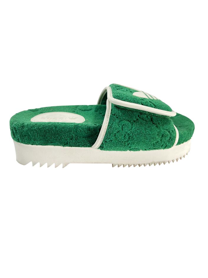 靴 Gucci Adidas GG monogram Slide Mesa UK12 靴 Gucci Adidas GG monogram Slide Mesa UK12 靴 Gucci Adidas GG