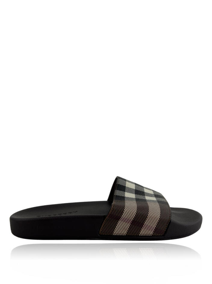 Slide Burberry Xadrez Marrom Original - BHYT6