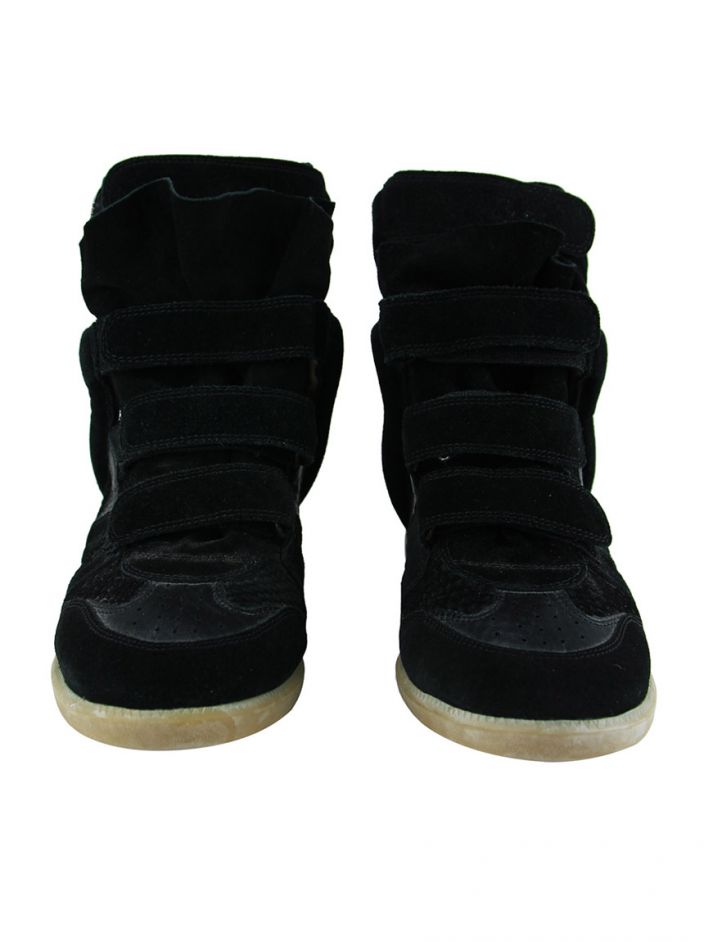 Sneaker Isabel Marant Preto Couro - AMN21 Original | Etiqueta Única