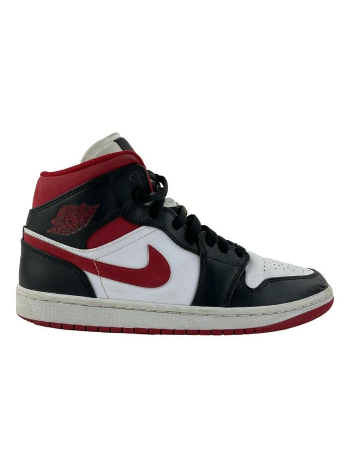 靴 Nike Air Jordan 1 Mid Gym Red Black sneaker-nike-air-jordan-1-mid-