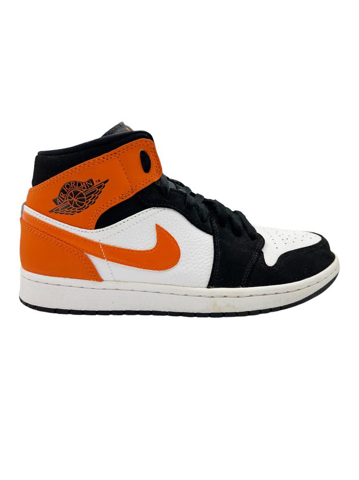 Nike Air Jordan 1 Mid Quilted （216） Tênis Nike Air Jordan 1 Mid Quilted White